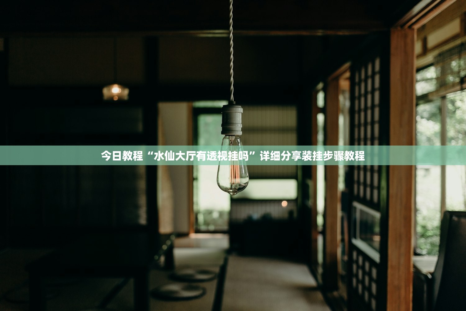 今日教程“水仙大厅有透视挂吗”详细分享装挂步骤教程
