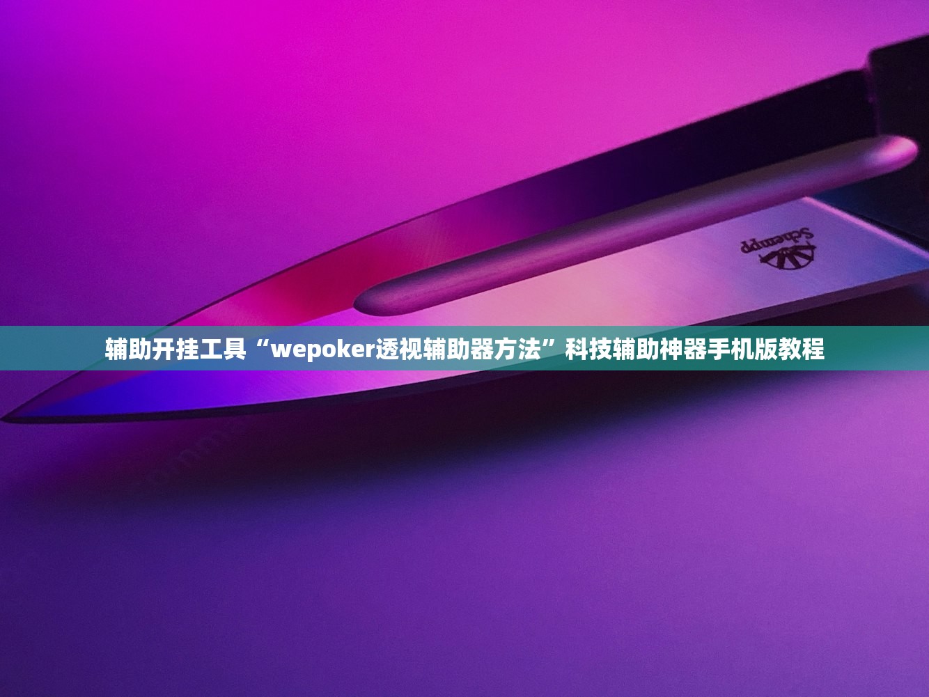 辅助开挂工具“wepoker透视辅助器方法”科技辅助神器手机版教程
