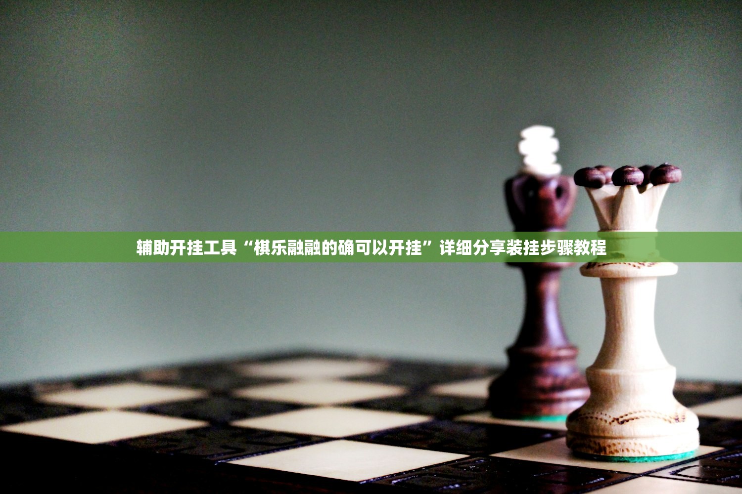 辅助开挂工具“棋乐融融的确可以开挂”详细分享装挂步骤教程