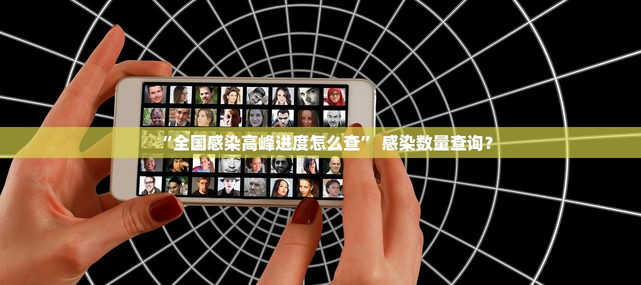 “全国感染高峰进度怎么查” 感染数量查询？
