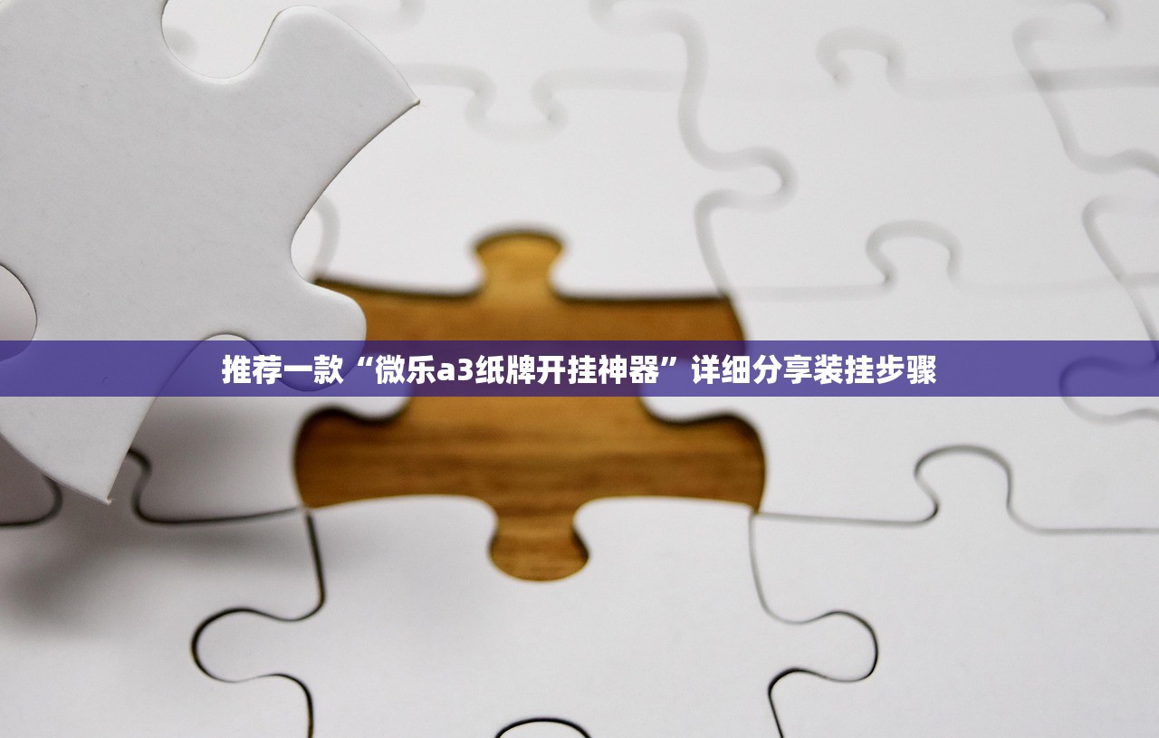 推荐一款“微乐a3纸牌开挂神器	”详细分享装挂步骤