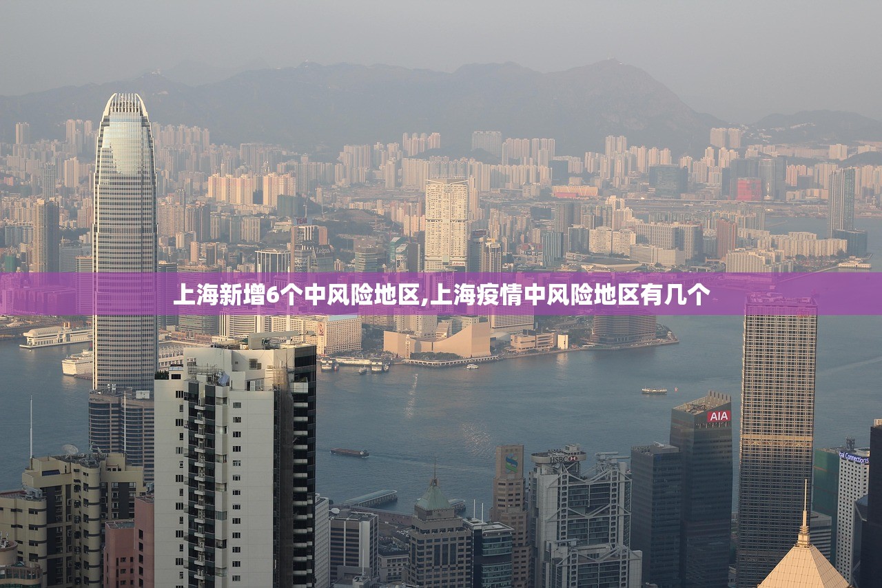 上海新增6个中风险地区,上海疫情中风险地区有几个