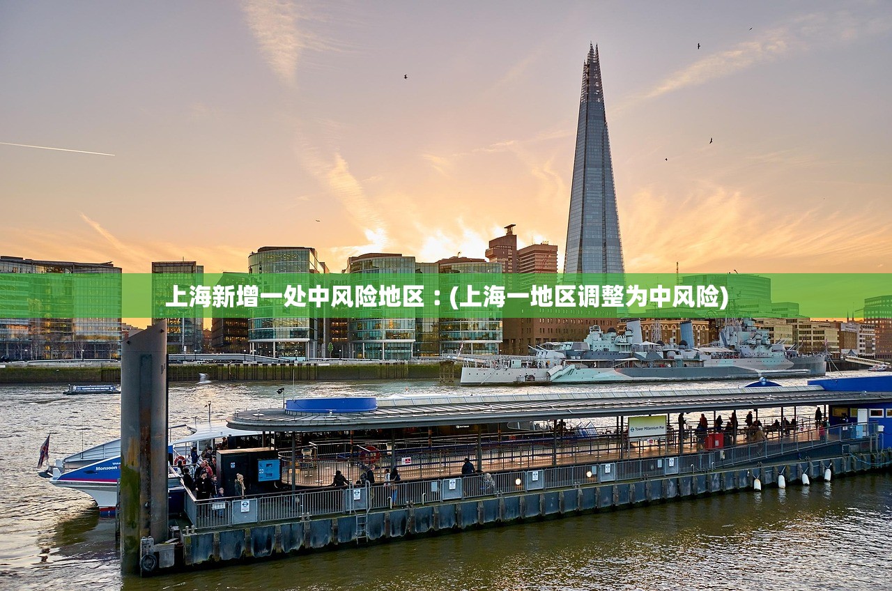 上海新增一处中风险地区︰(上海一地区调整为中风险)
