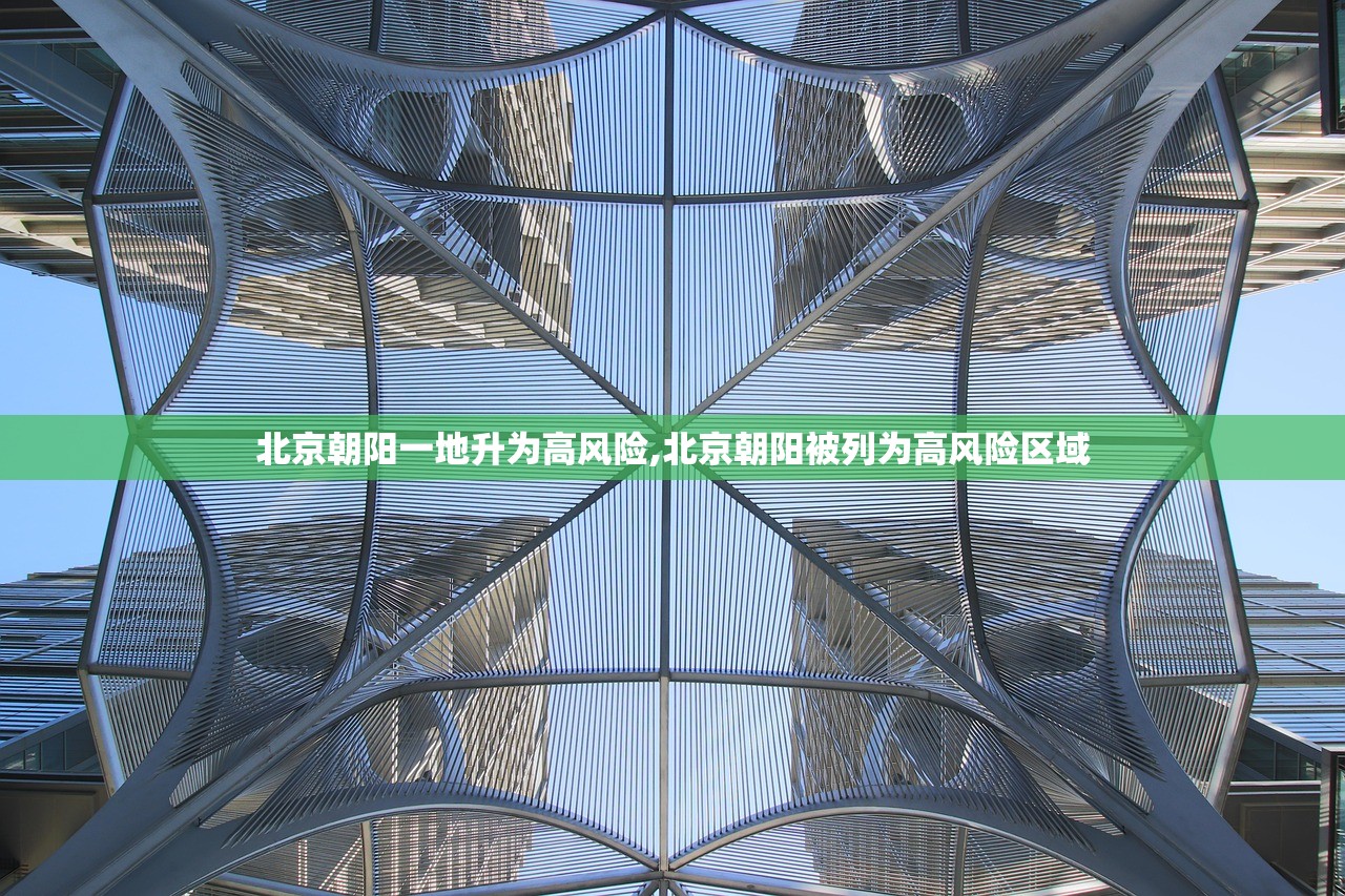 北京朝阳一地升为高风险,北京朝阳被列为高风险区域