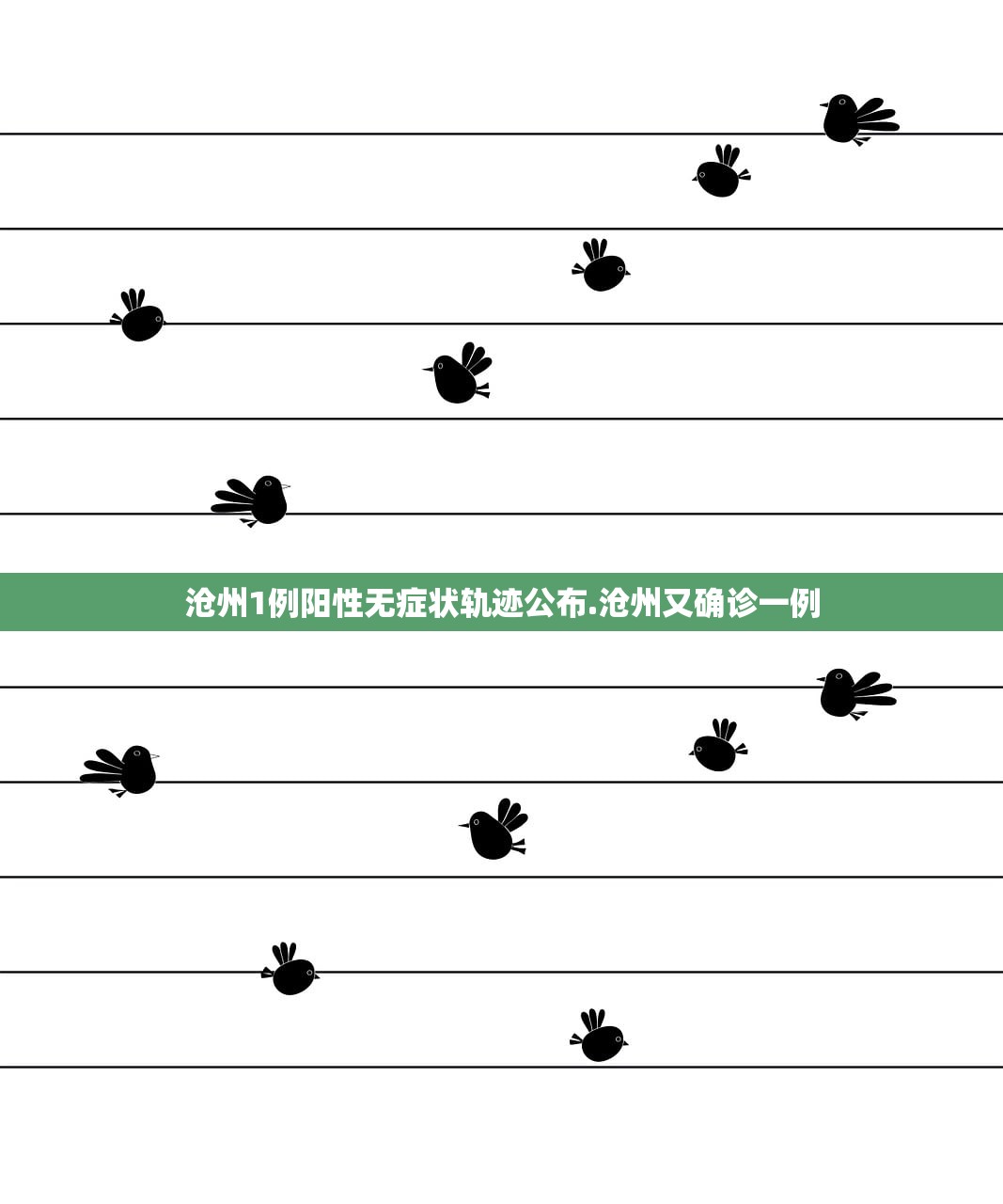 沧州1例阳性无症状轨迹公布.沧州又确诊一例