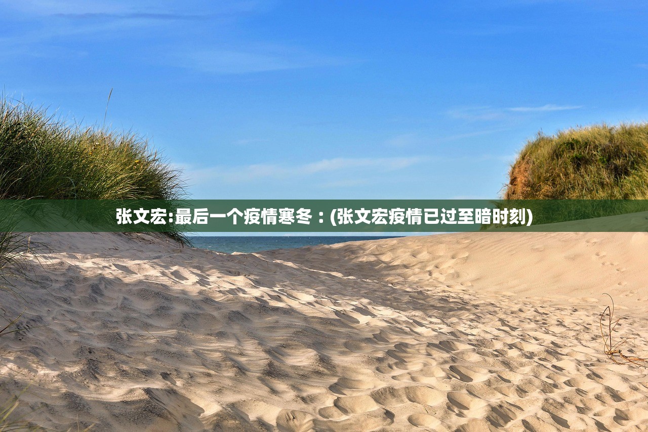 张文宏:最后一个疫情寒冬︰(张文宏疫情已过至暗时刻)
