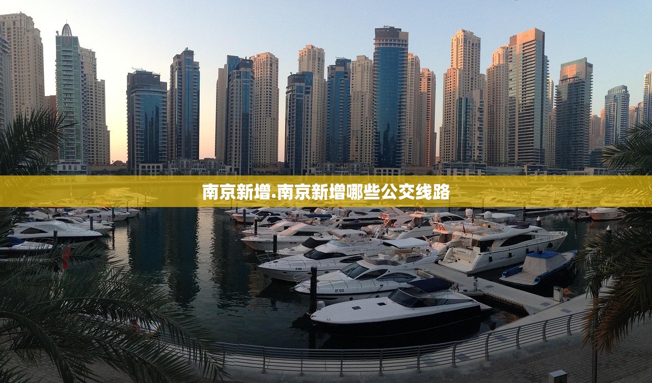 南京新增.南京新增哪些公交线路