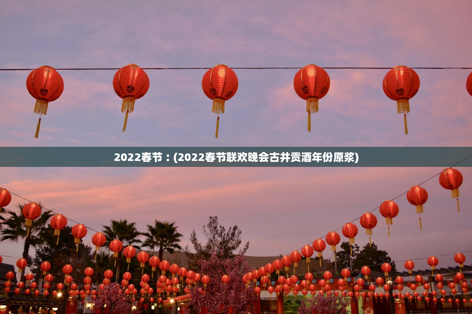 2022春节︰(2022春节联欢晚会古井贡酒年份原浆)