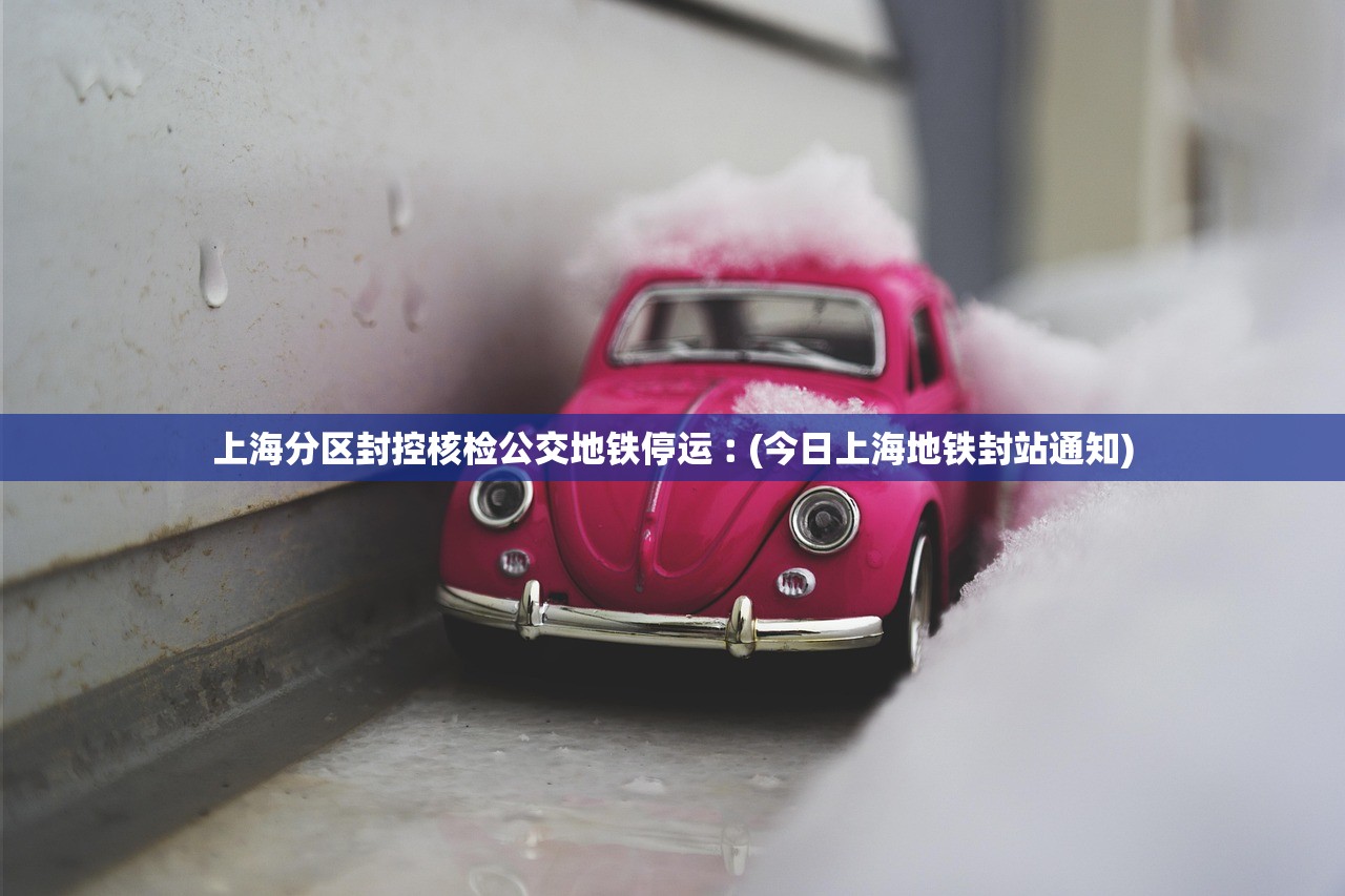 上海分区封控核检公交地铁停运︰(今日上海地铁封站通知)