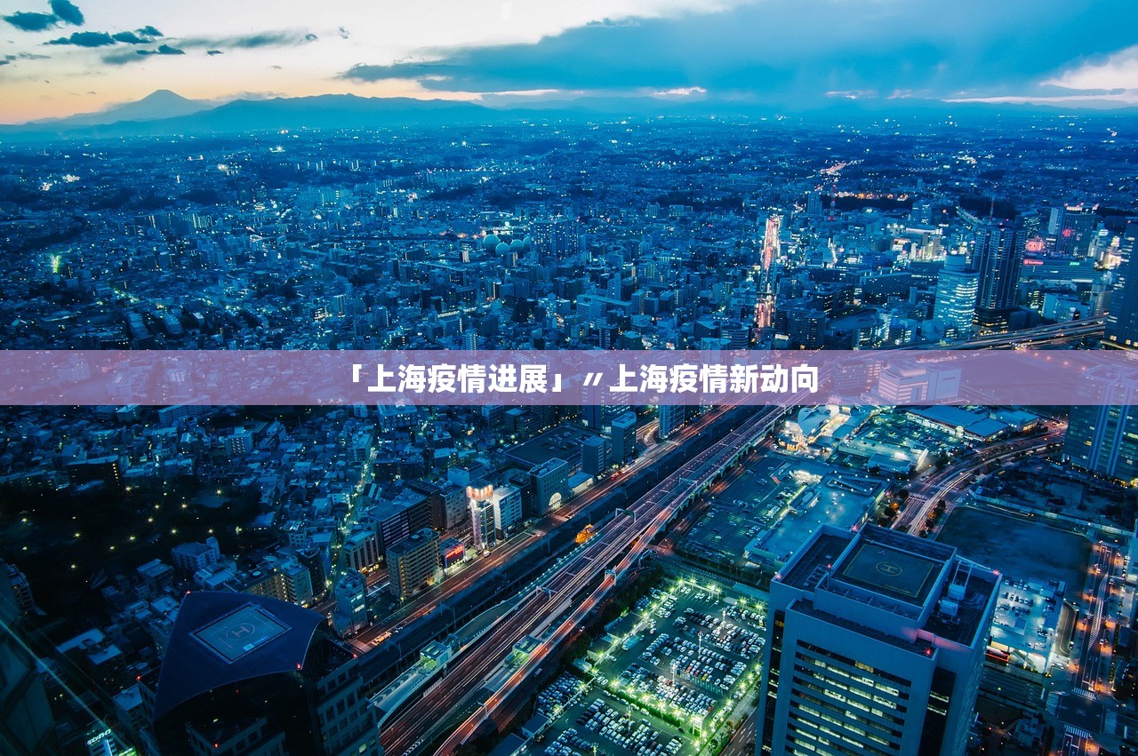 「上海疫情进展」〃上海疫情新动向