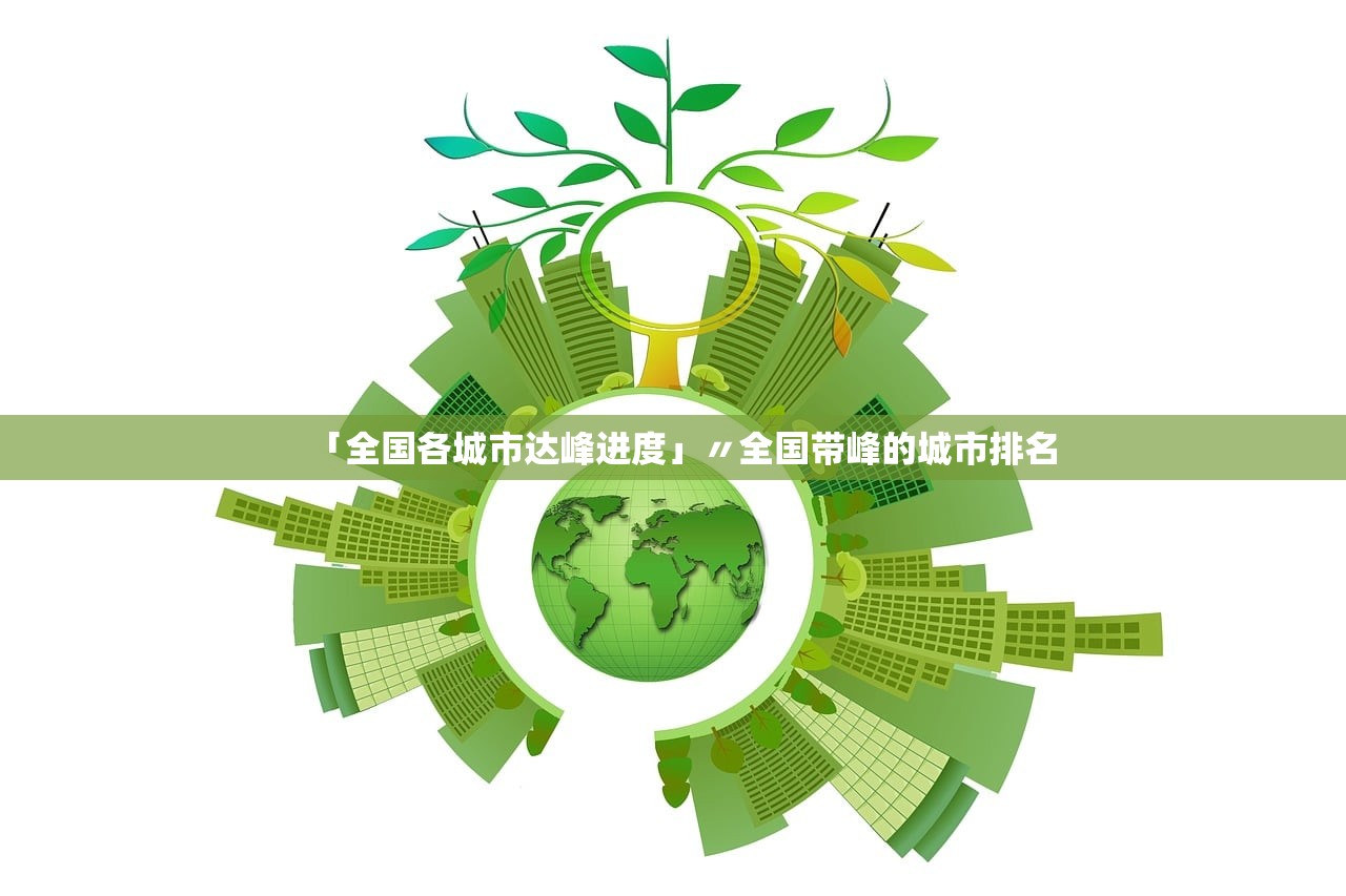 「全国各城市达峰进度」〃全国带峰的城市排名