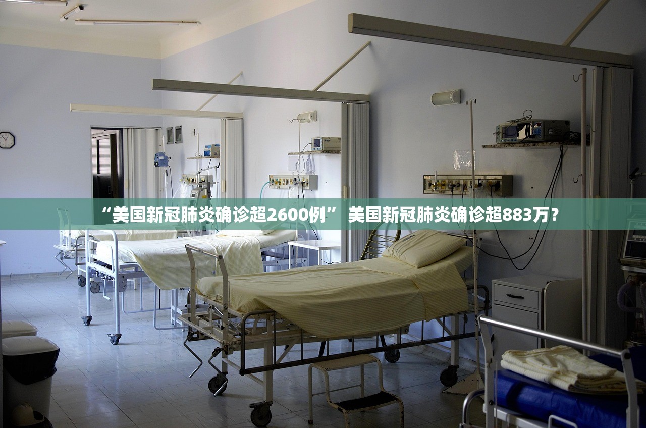 “美国新冠肺炎确诊超2600例” 美国新冠肺炎确诊超883万？