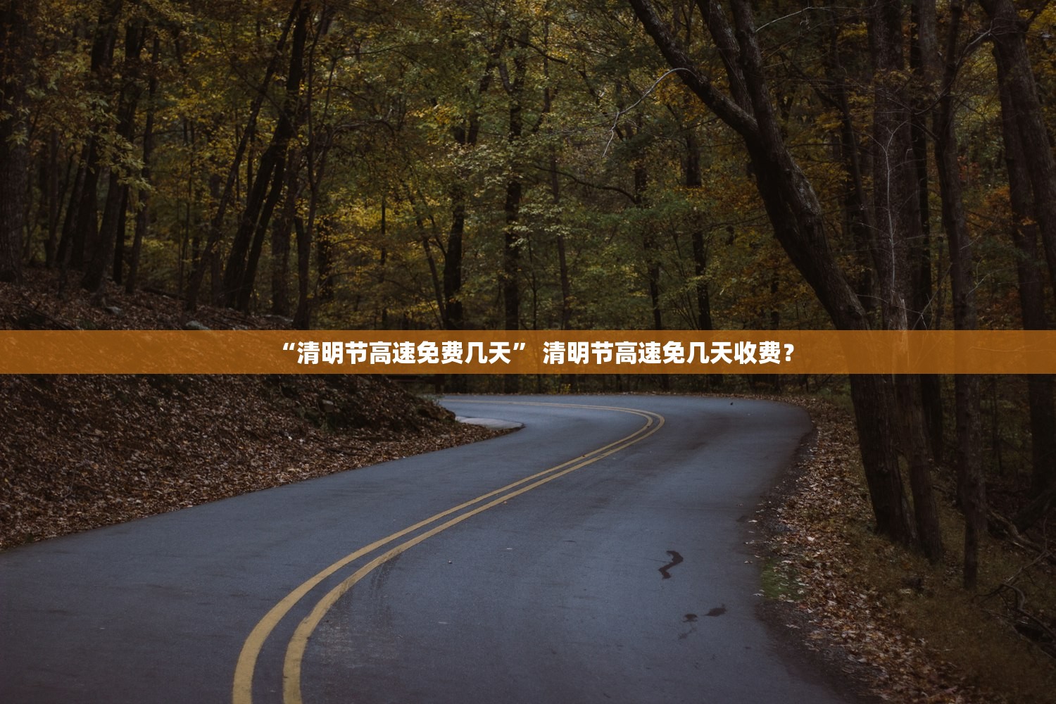“清明节高速免费几天	” 清明节高速免几天收费？